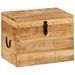 Boîte de rangement 39x28x31 cm Bois massif d'acacia - Photo n°11