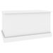 Boîte de rangement blanc brillant 70x40x38 cm bois d'ingénierie - Photo n°5