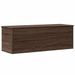 Boîte de rangement chêne marron 102x35x35 cm bois d'ingénierie - Photo n°6