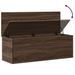 Boîte de rangement chêne marron 102x35x35 cm bois d'ingénierie - Photo n°8