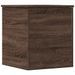 Boîte de rangement chêne marron 40x42x46 cm bois d'ingénierie - Photo n°2