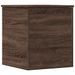 Boîte de rangement chêne marron 40x42x46 cm bois d'ingénierie - Photo n°6