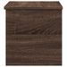 Boîte de rangement chêne marron 60x35x35 cm bois d'ingénierie - Photo n°5