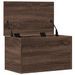 Boîte de rangement chêne marron 60x35x35 cm bois d'ingénierie - Photo n°7