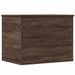 Boîte de rangement chêne marron 60x42x46 cm bois d'ingénierie - Photo n°2