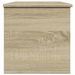 Boîte de rangement chêne sonoma 102x35x35 cm bois d'ingénierie - Photo n°5