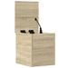 Boîte de rangement chêne sonoma 30x35x35 cm bois d'ingénierie - Photo n°7