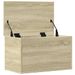 Boîte de rangement chêne sonoma 60x35x35 cm bois d'ingénierie - Photo n°7