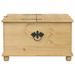 Boîte de rangement Corona 90x78x45 cm bois de pin massif - Photo n°5