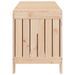 Boîte de rangement de jardin 108x42,5x54 cm Bois massif de pin - Photo n°7