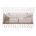 Boîte de rangement de jardin Blanc 108x42,5x54 cm Bois de pin - Photo n°8