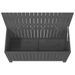 Boîte de rangement de jardin Gris 115x49x60 cm Bois de pin - Photo n°8