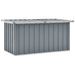 Boîte de rangement de jardin Gris 129x67x65 cm - Photo n°1