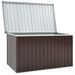 Boîte de rangement de jardin Marron 171x99x93 cm - Photo n°6