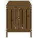 Boîte de rangement de jardin Marron miel 108x42,5x54cm Bois pin - Photo n°7