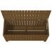 Boîte de rangement de jardin Marron miel 108x42,5x54cm Bois pin - Photo n°8