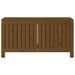 Boîte de rangement de jardin Marron miel 115x49x60 cm Bois pin - Photo n°6