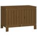 Boîte de rangement de jardin Marron miel 76x42,5x54 cm Bois pin - Photo n°5