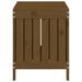 Boîte de rangement de jardin Marron miel 76x42,5x54 cm Bois pin - Photo n°7