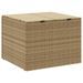 Boîte de rangement de jardin mélange beige 291L résine tressée - Photo n°6