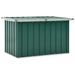 Boîte de rangement de jardin Vert 109x67x65 cm - Photo n°1