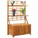 Boîte de rangement et treillis 99x55x160cm Bois d'acacia solide - Photo n°1