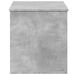 Boîte de rangement gris béton 100x42x46 cm bois d'ingénierie - Photo n°5