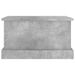 Boîte de rangement gris béton 50x30x28 cm bois d'ingénierie - Photo n°6