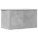 Boîte de rangement gris béton 60x35x35 cm bois d'ingénierie - Photo n°6