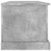 Boîte de rangement gris béton 70x40x38 cm bois d'ingénierie - Photo n°7