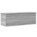 Boîte de rangement sonoma gris 102x35x35 cm bois d'ingénierie - Photo n°2