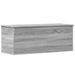 Boîte de rangement sonoma gris 90x35x35 cm bois d'ingénierie - Photo n°2