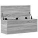 Boîte de rangement sonoma gris 90x35x35 cm bois d'ingénierie - Photo n°7