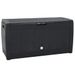 Boîte de stockage jardin Anthracite 119x48x60 cm Polypropylène - Photo n°1