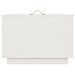 Boîtes de rangement et couvercles 3pcs Blanc Bois massif de pin - Photo n°7