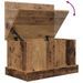 Boîtes de rangement vieux bois 30x50x28 cm bois d'ingénierie - Photo n°9