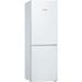 BOSCH KGV33VWEAS - Réfrigérateur congélateur bas - 286L (192+94) - Froid brassé low frost - L 60cm x H 176cm - Blanc - Photo n°1