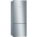 BOSCH KGV58VLEAS - Réfrigérateur combiné - 500 L (376 L + 124 L) - Froid low frost grande capacité- L 70 x H 191 cm - Inox - Photo n°1