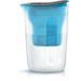 BRITA 1026026 - Carafe filtrante Fun bleu - 2 filtres a eau MAXTRA+ inclus - 1,5L dont 1L d'eau filtrée - Brita Memo - Compacte - Photo n°1
