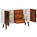 Buffet 110x35x70 cm Bois d'acacia massif et MDF - Photo n°2