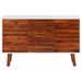 Buffet 110x35x70 cm Bois d'acacia massif et MDF - Photo n°3