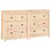 Buffet 140x35x80 cm Bois massif de pin - Photo n°1