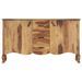 Buffet 145x40x80 cm Bois solide - Photo n°4