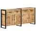 Buffet 172x35x80 cm Bois de manguier massif - Photo n°9