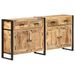 Buffet 172x35x80 cm Bois de manguier massif - Photo n°11