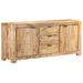 Buffet 175x40x75 cm Bois de manguier brut - Photo n°8