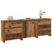 Buffet 3 pcs vieux bois bois d'ingénierie - Photo n°1