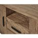 Buffet 3 portes 2 tiroirs bois massif recyclé Tapio 120 cm - Photo n°4