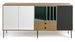 Buffet 3 portes aux couleurs vives en bois Koleka 180 cm - Photo n°1