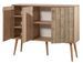 Buffet 3 portes en bois clair Kiza 728 - Photo n°3